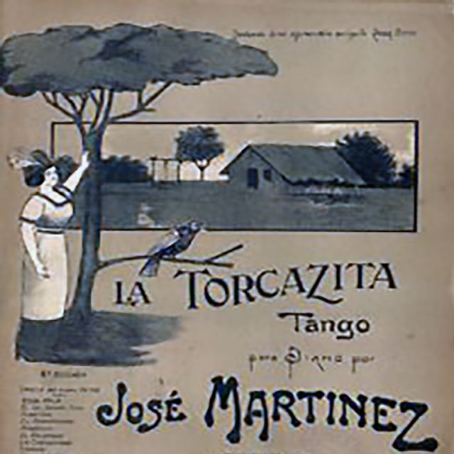 "La torcasita", Argentine Tango music sheet cover.