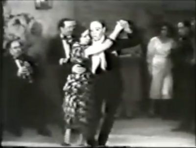 History of Argentine Tango: El Cachafaz and Carmencita Calderon at Tango (Movie 1933)