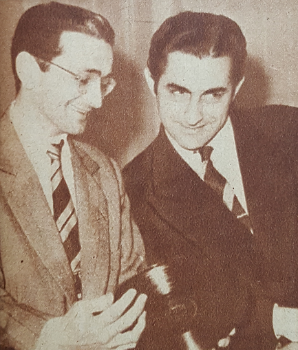 Osvaldo Pugliese and Roberto Chanel. Argentine music at Escuela de Tango de Buenos Aires.