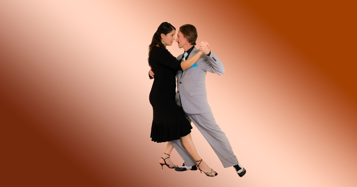 Argentine Tango class on crossed system sacada, americana, molinete, and counterclockwise turn